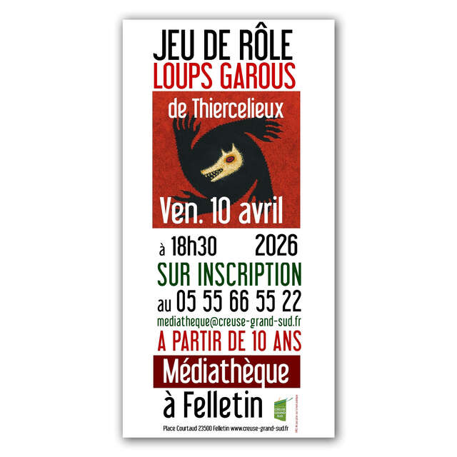 Soirée Jeu de rôle / Loups Garous