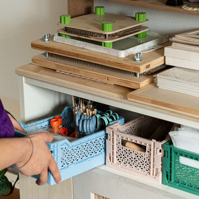 Goûter créatif - poésie & collage - Atelier Soleil Rose