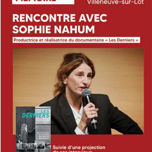Les saisons de la mémoire : Rencontre avec Sophie Nahum