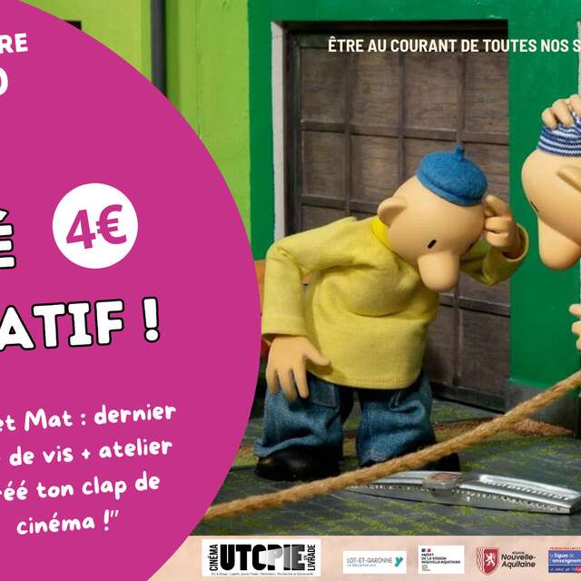 Ciné-créatif : Pat et Mat dernier tour de vis