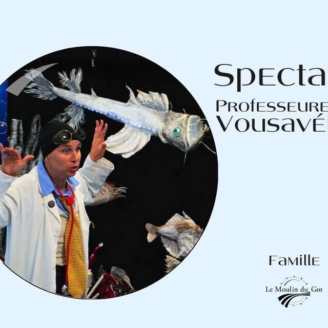 Spectacle du Pr Vousavékoi au Moulin du Got