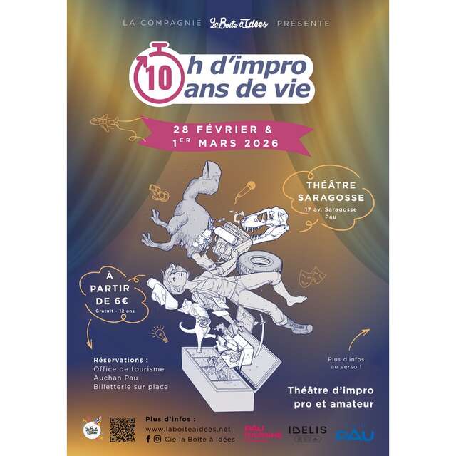 10h d'impro pour 10 ans de vie