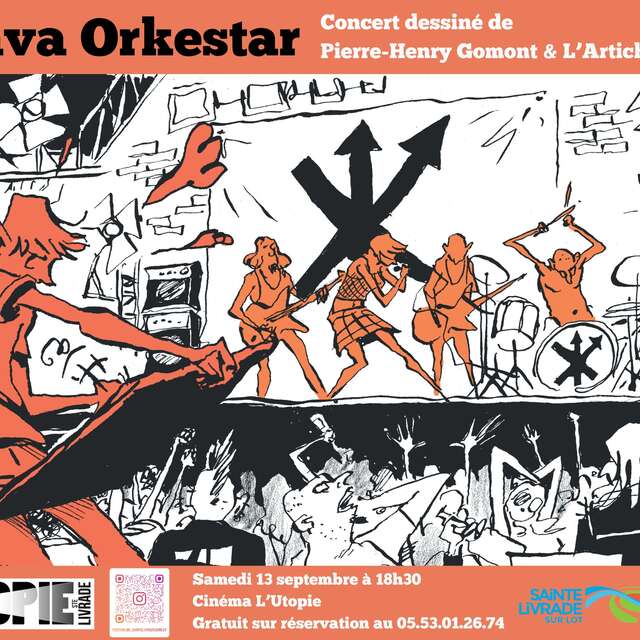 Concert dessiné Slava Orkestar