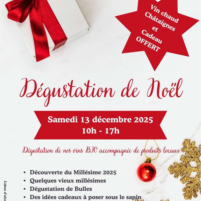 Dégustation de Noël