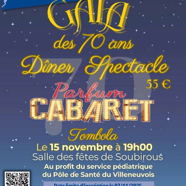 Gala des 70 ans du Lions Club