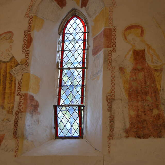 Les peintures murales de l'église Sainte-Foy