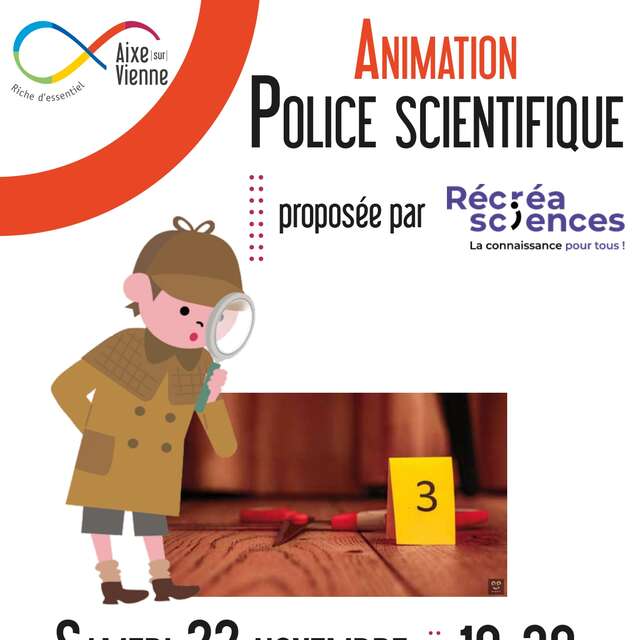 Police Scientifique - Animation