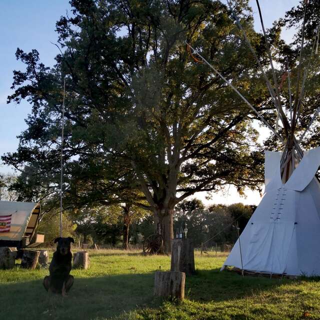 Les tipis de l'Isop