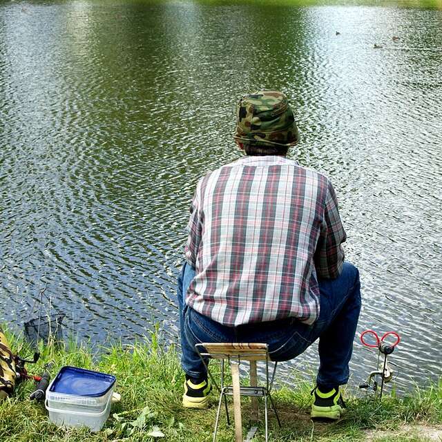 Pêche à l'étang du Moulin-Neuf