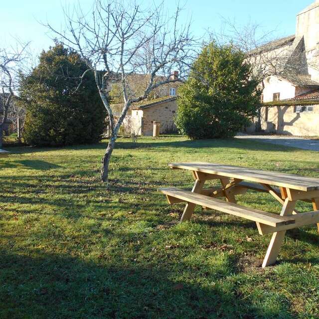 Aire de pique-nique "jardin de l'ancien presbytère"