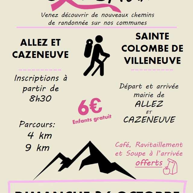 La randonnée des côteaux