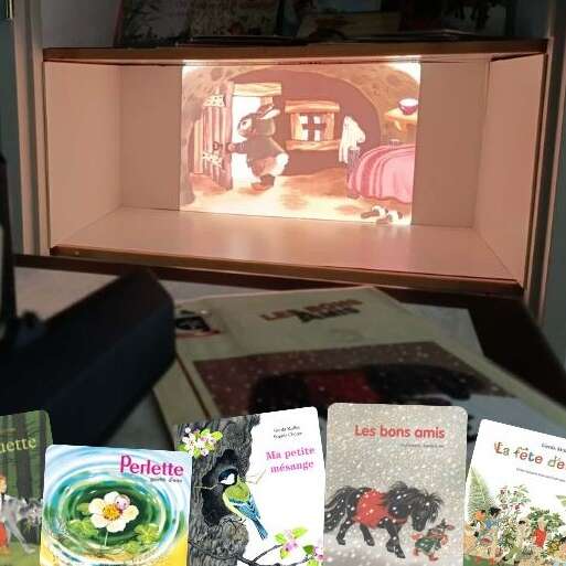 Heure du conte à la Maison du Père Castor