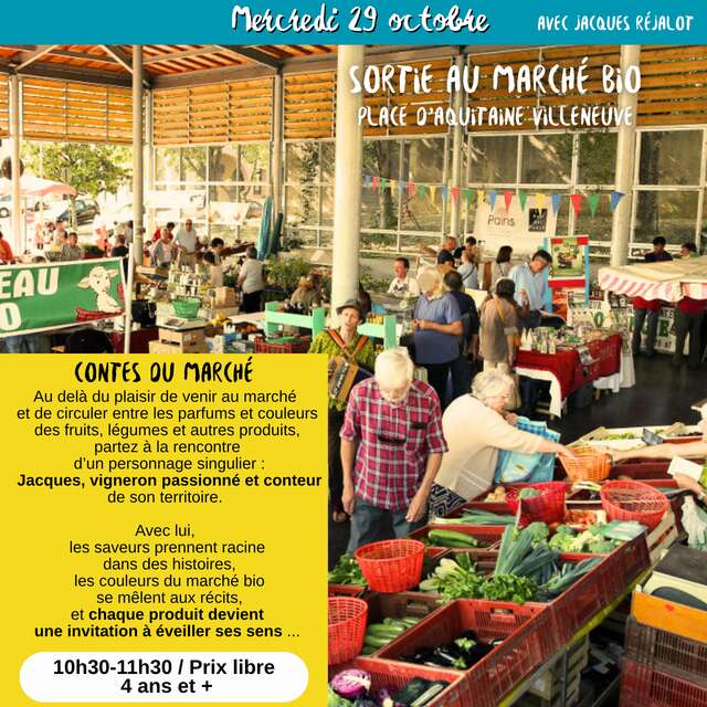 En balade au Marché Bio