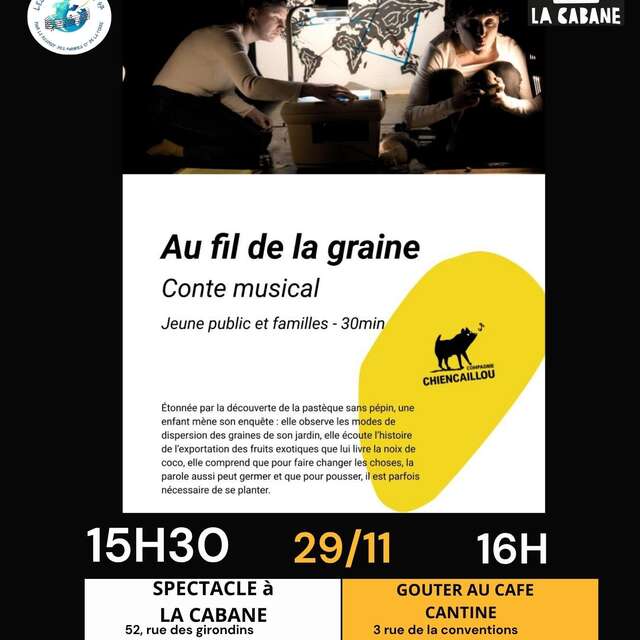 Spectacle "Au fil de la Graine"