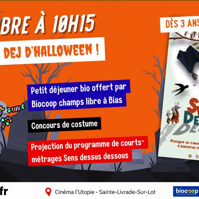 Ciné P'tit Déj' d'Halloween