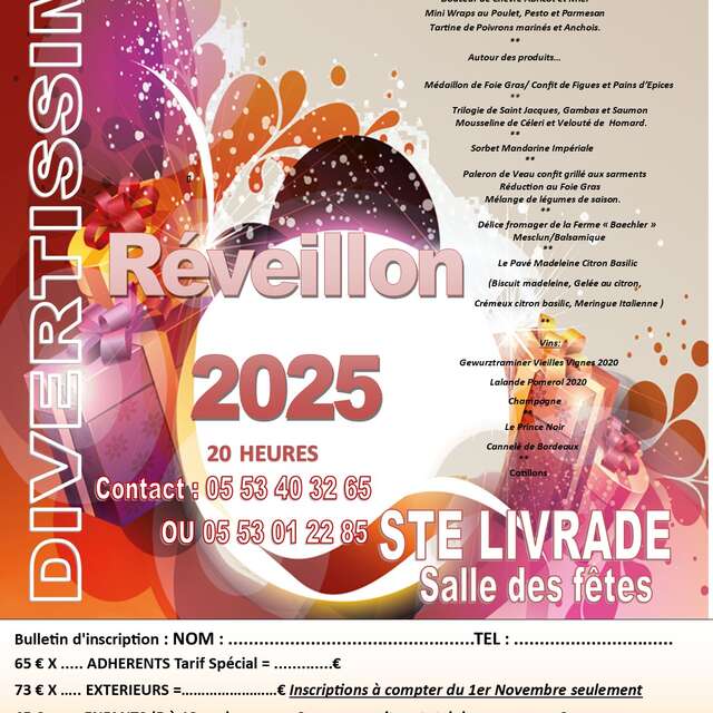 Réveillon de la Saint-Sylvestre