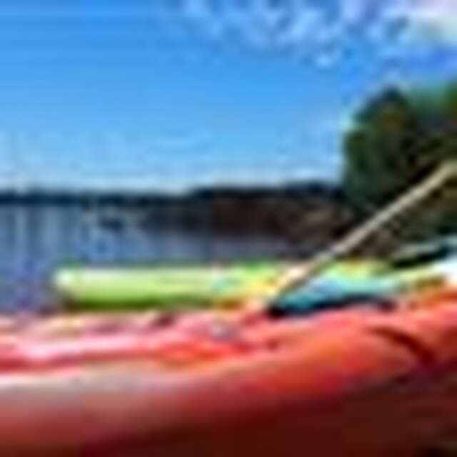 Visite en Canoë d'une cabane en bois "tchanquée" sur l'étang d'Aureilhan (Sortie VIP)