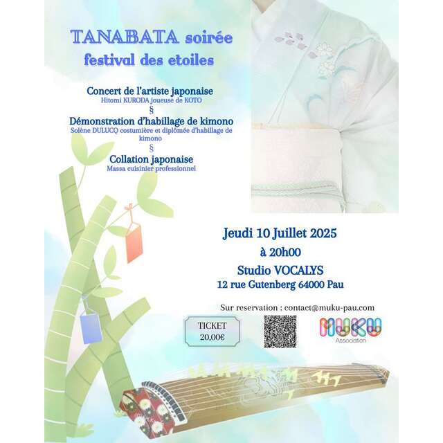 TANABATA soirée : Festival des étoiles
