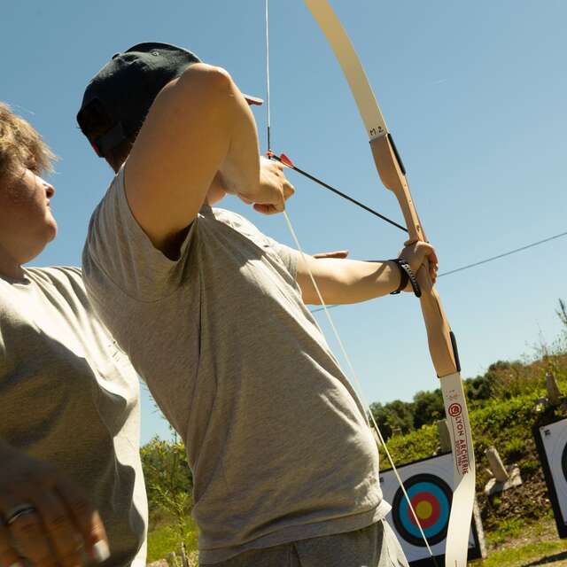 Tir à l'arc, base de loisirs de Saint-Victurnien