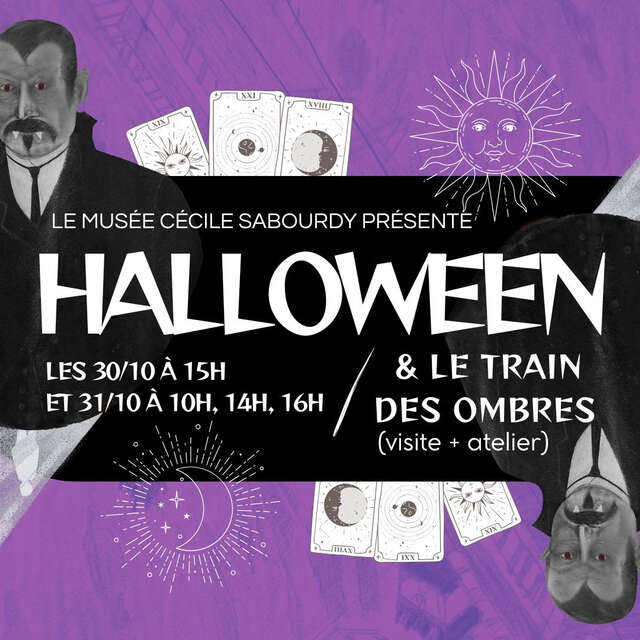 Halloween au musée : le train des ombres !