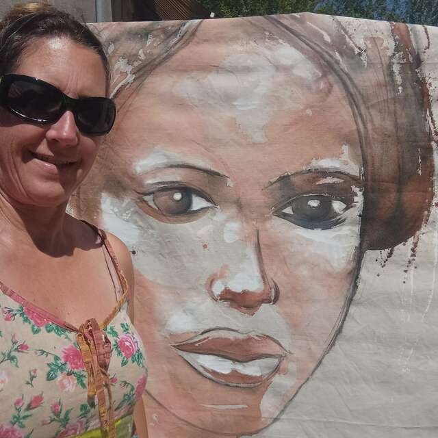 Vide atelier d'artiste au jardin du Paradis