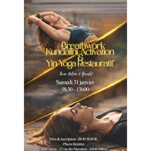 Breathwork, kundalini activation & yin yoga restauratif