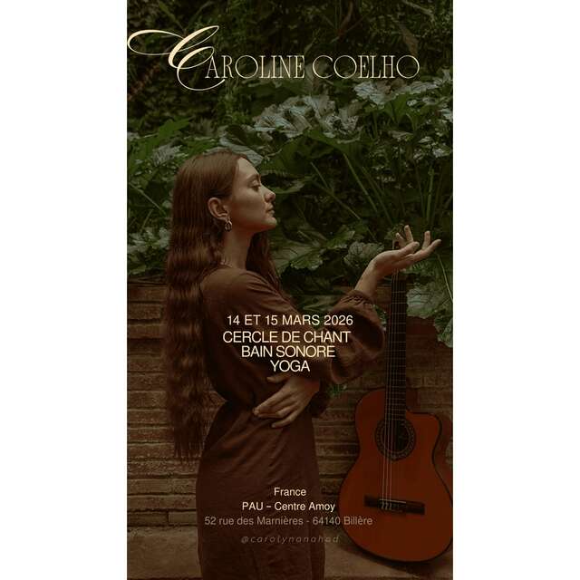 Yoga, kirtan & bain sonore avec Caroline Coelho