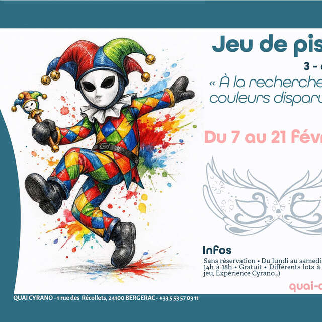 Jeu de piste | À la recherche des couleurs disparues