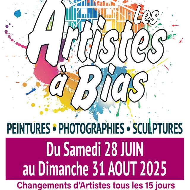 Exposition des artistes de Bias