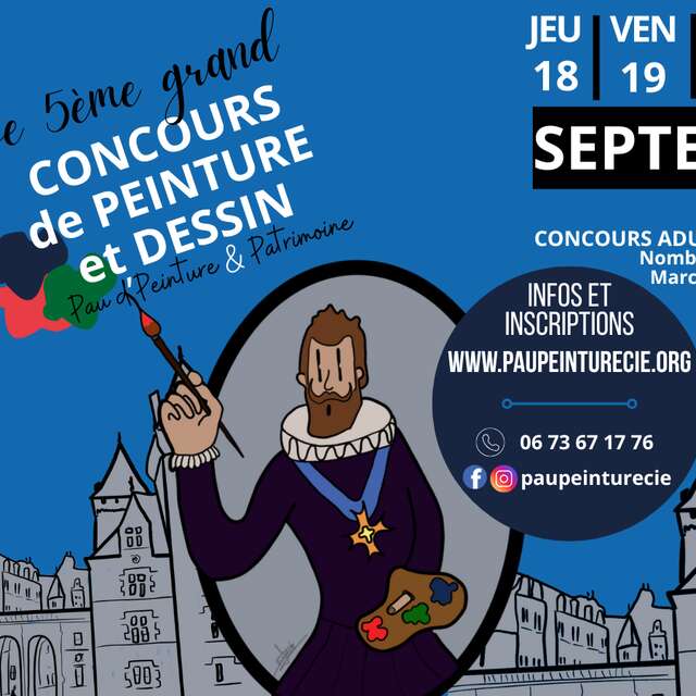 Pau d'Peinture & Cie: Le 5ème concours de peinture-dessin