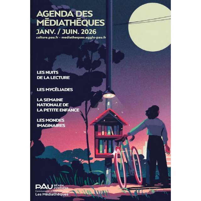 Agenda des médiathèques - Janvier à Juin 2026