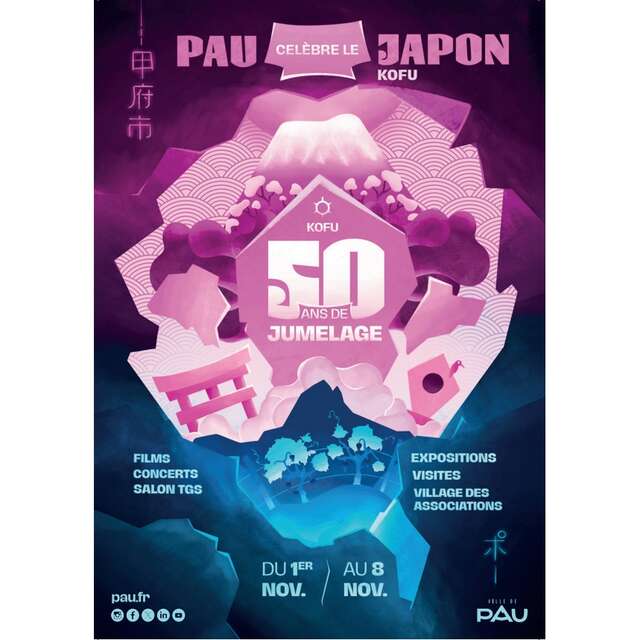 Pau célèbre le Japon