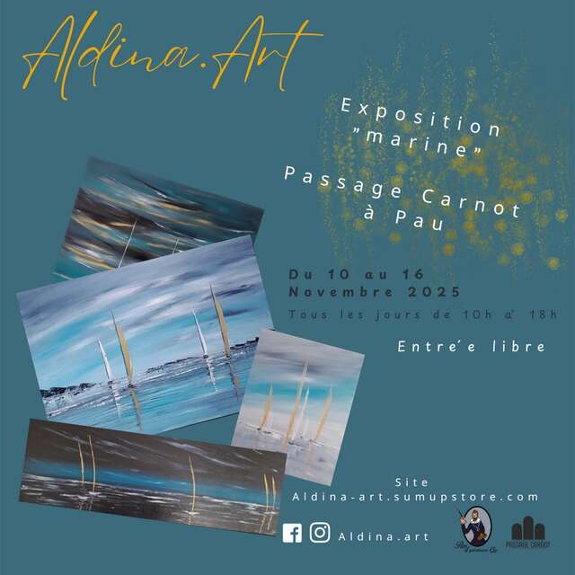 Exposition de peinture Aldina