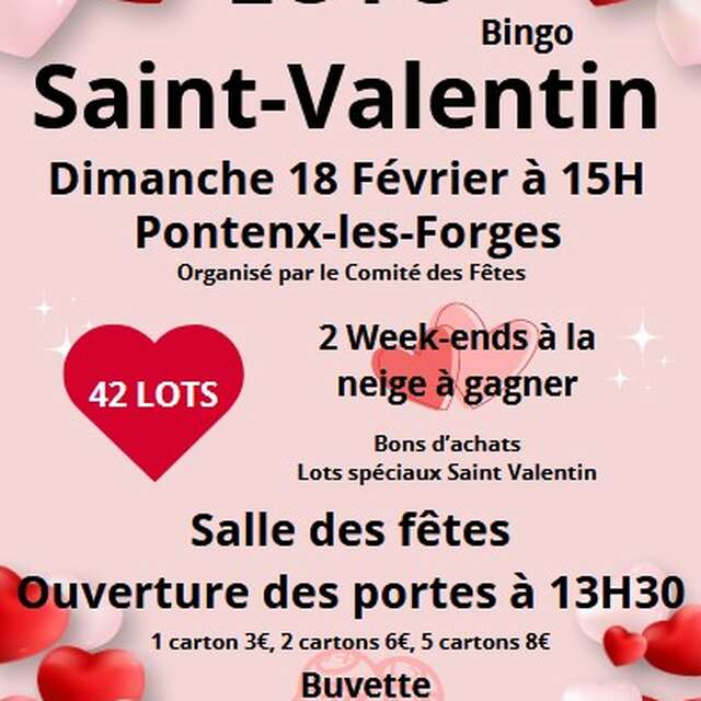 Loto saint Valentin