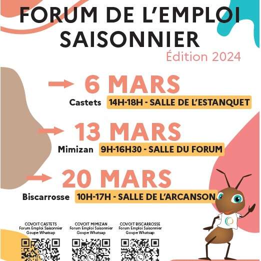Forum de l'Emploi saisonnier