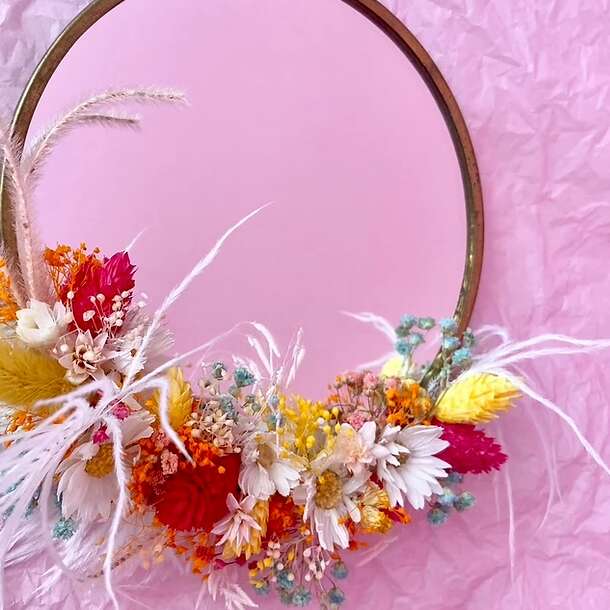 Atelier Miroir fleuri chez Deflorette - Limoges