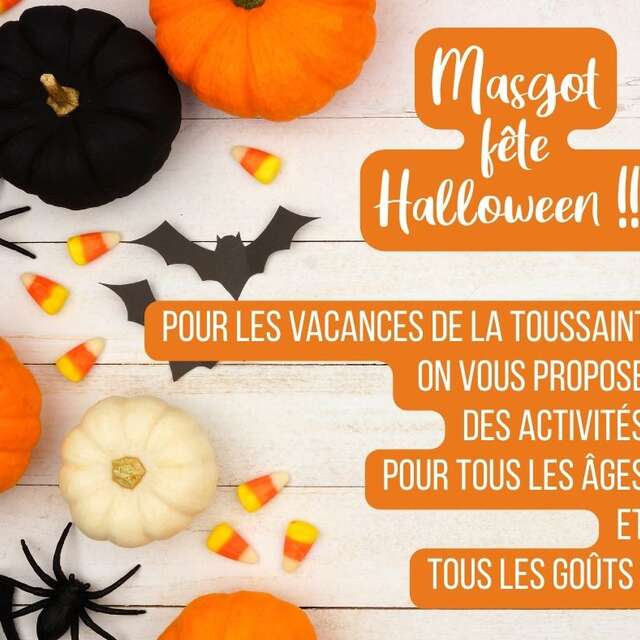 Masgot fête Halloween !