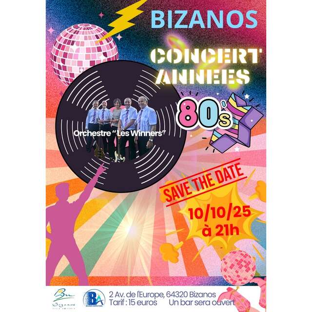 Concert années 80's