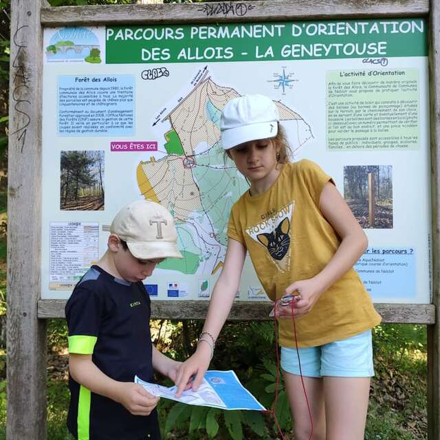 Parcours permanent d'orientation - Forêt des Allois