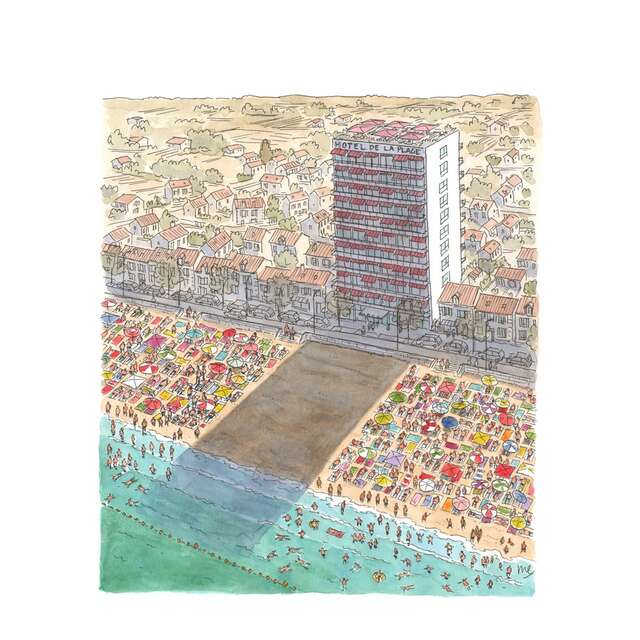 Vernissage de l'exposition "Martin Etienne : Regards Humoristiques sur la ville"