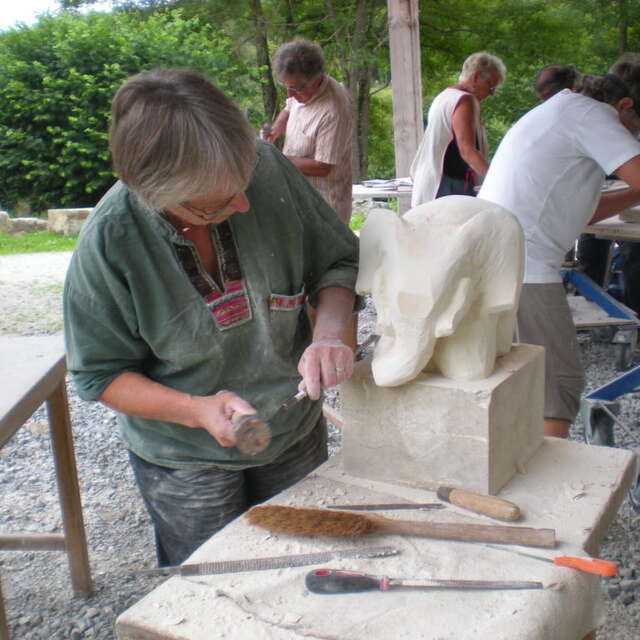 Stage de sculpture avec Carzo