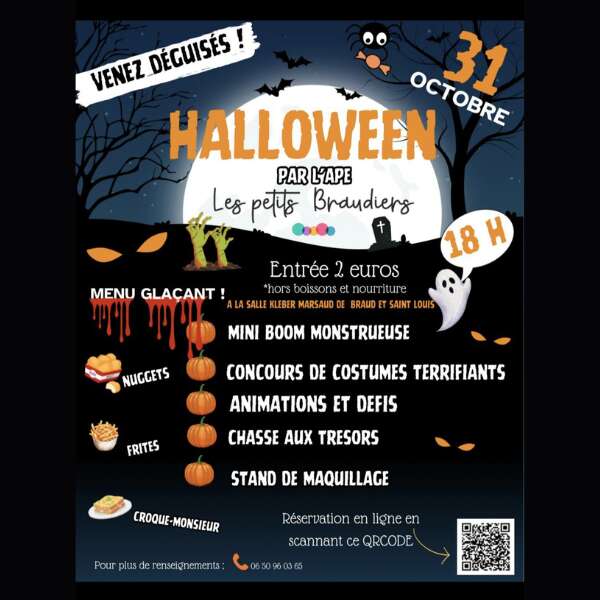 Boom d'Halloween à Braud et Saint Louis