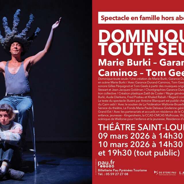 Théâtre à Pau - Dominique toute seule