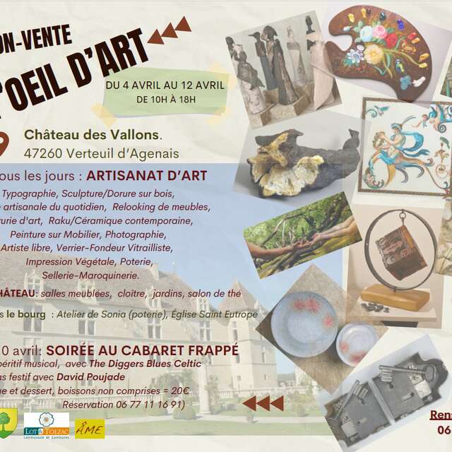 Exposition - Vente Vert'oeil d'art