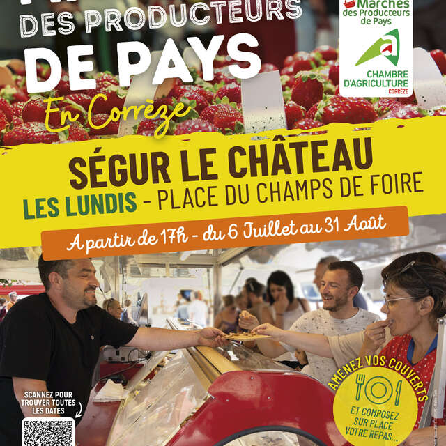 Marché des Producteurs de Pays de Ségur le Château