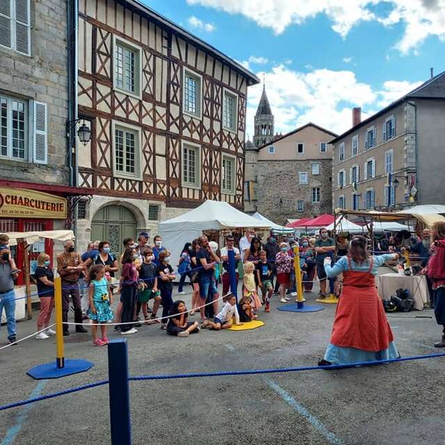Les Médiévales à Saint-Léonard-de-Noblat