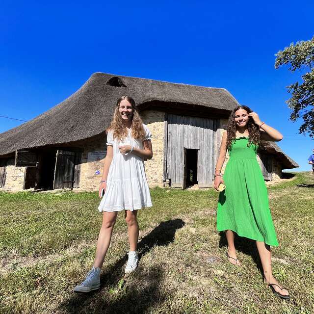 Visite grange ovalaire de Saint-Eloy-les-Tuileries