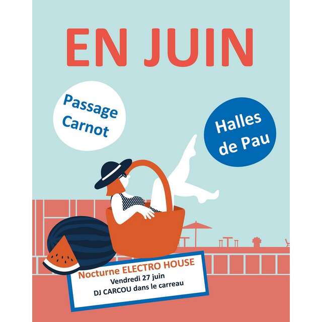 Les Halles en Juin