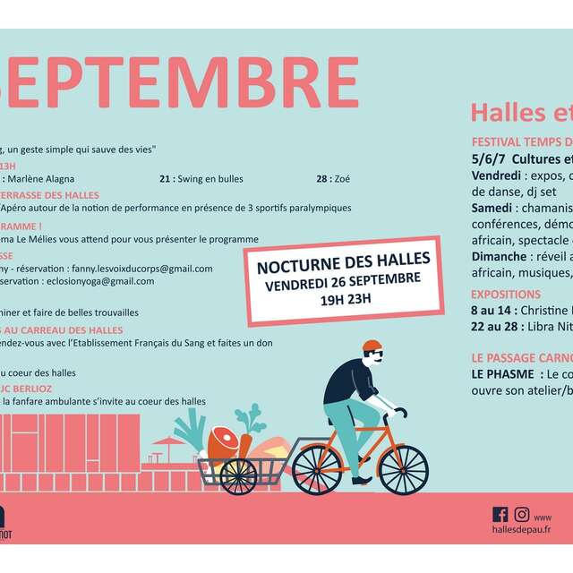 Journée Nelson Paillou aux Halles