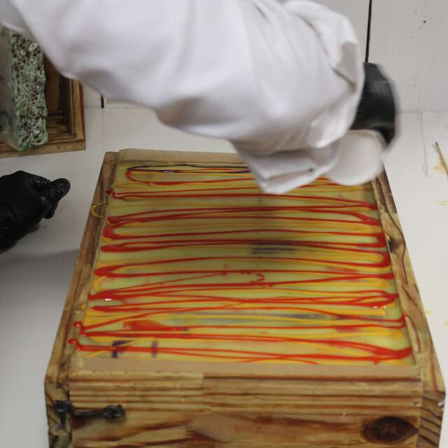 Démonstration de fabrication de savons